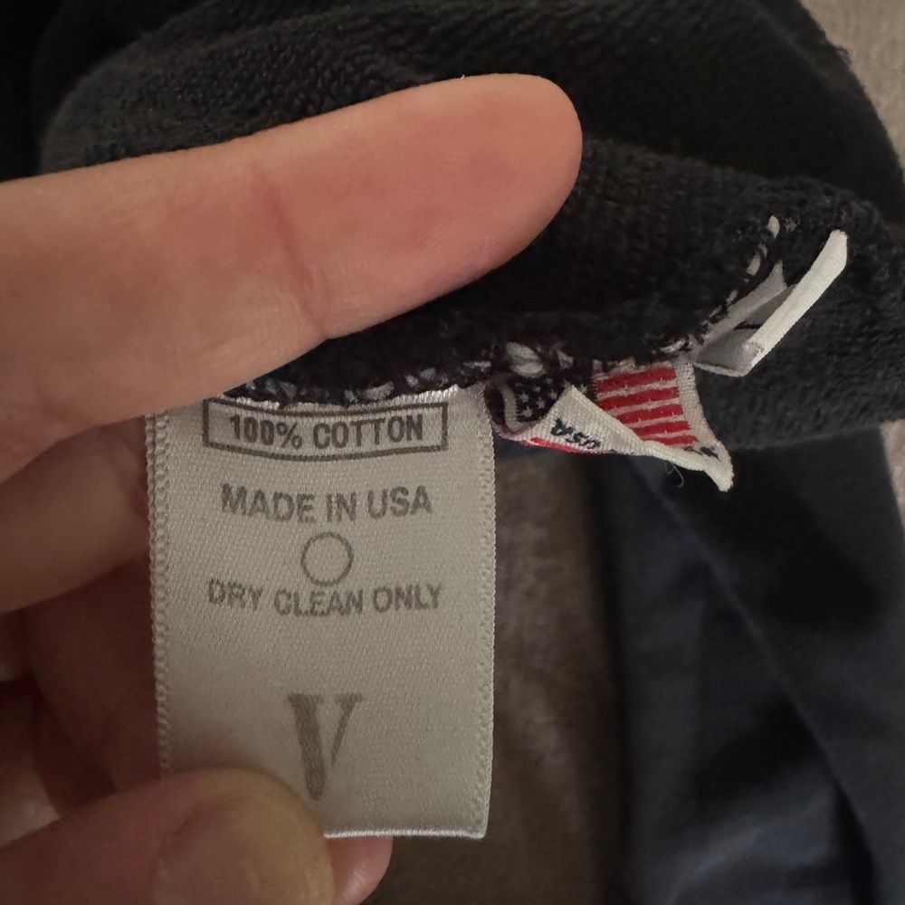 Vlone friends V Black Hoodie with White Logo XL - Picture 5 of 5